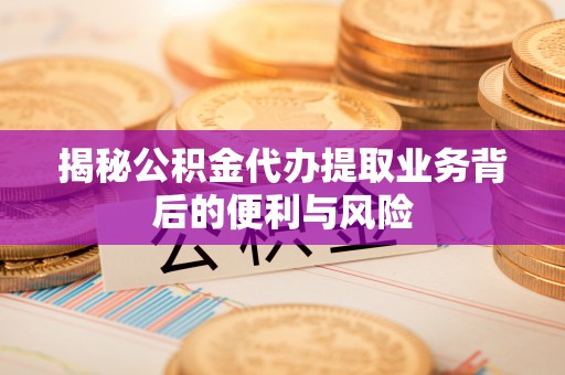 中国澳门揭秘公积金代办提取业务背后的便利与风险
